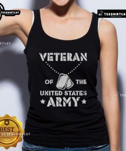 Official Veteran of This United States Army Tank Top featuring patriotic design and comfortable fit for proud veterans.