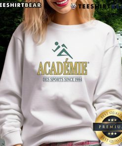 Alt Text: Official Vice sweatshirt celebrating 10 years of Runner Academie des Sports since 1984, stylish and comfortable.