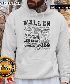 Official Wallen Morgan 'Good Girl Gone Missin' hoodie featuring bold graphics and stylish design, perfect for casual wear.