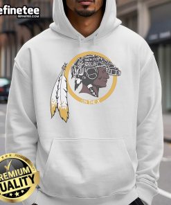 Official Washington Commanders Redskins X Mascot Hoodie featuring vibrant colors and logo, perfect for fans.