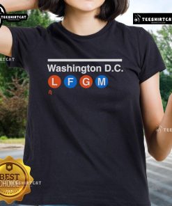 Official Washington D.C. LFGM Ladies Tee in stylish design, perfect for fans supporting their team in comfort.