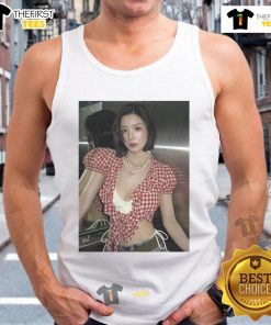 Queen Kwon Eun Bi at the Official Waterbomb Festival 2025 in Seoul, showcasing viral slay moment in trendy tank top merch.