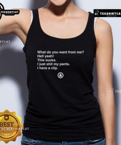 Official What Do You Want From Me Tank Top featuring a stylish design, perfect for casual wear and expressing your vibe.