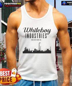 Official Whiteboy Industries tank top featuring a stylish design, perfect for casual wear and showcasing brand pride.