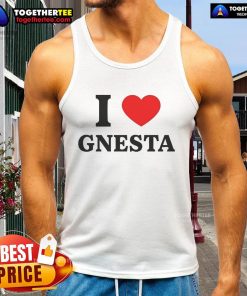 Alt Text: Will Ferrell wearing an 'I Love Gnesta' tank top, showcasing a fun and casual style perfect for summer wear.
