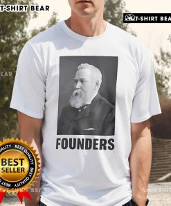 Alt Text: Official William McGregor Founders T-Shirt featuring a stylish design and premium fabric for comfort and durability.