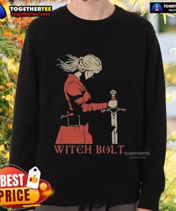 Official Witch Bolt Marigolds Fate Sweatshirt featuring vibrant graphics and a cozy design for witches and fans alike.
