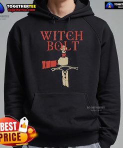 Official Witch Bolt The Valley Nodded Hoodie in black, featuring unique graphics and a comfortable fit for fans.