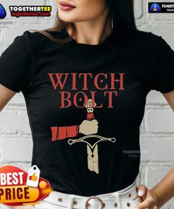Official Witch Bolt The Valley Nodded Ladies Tee featuring a stylish design perfect for witchcraft enthusiasts.