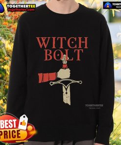 Official Witch Bolt The Valley Nodded Sweatshirt in black, featuring a unique design and comfortable fit for fans.