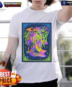 Official Wu-Tang Denver CO 4th July 2025 Tour Poster T-Shirt featuring iconic logo and vibrant design for fans.