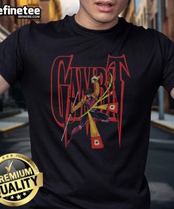 Official X-Men Gambit T-Shirt featuring vibrant graphic design of Gambit in action, perfect for comic book fans.