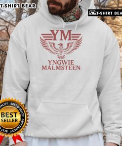 Official Yngwie Malmsteen Rosso Tempesta Hoodie featuring bold design and vibrant colors for fans and collectors.