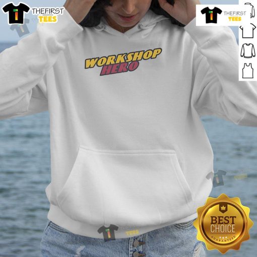Original Chris Boden Workshop Hero Hoodie in vibrant colors, showcasing stylish design and comfortable fit for everyday wear.