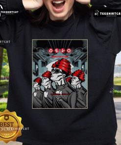Alt Text: Original Devo sweatshirt featuring the June 28, 2025 concert poster from The Fillmore, Detroit, MI.