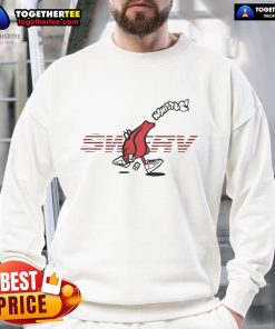 Alt Text: Stylish Original G Herbo Swerv Whistle Sweatshirt featuring bold graphics and a comfortable fit for fans.