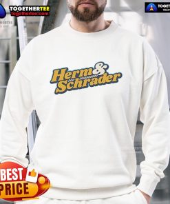 Original Herm Schrader Sweatshirt in stylish design, perfect for casual wear and fans of unique apparel.