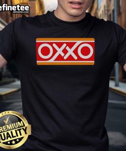 Original Mexico Oxxo Gasoline Station T-Shirt featuring vibrant colors and iconic logo, perfect for casual wear.