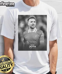 Alt Text: Original Rip Soccer Liverpool Diogo Jota T-Shirt featuring vibrant design and team logo, perfect for fans.