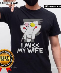 Alt Text: Original Spamton Deltarune I Miss My Wife T-Shirt featuring vibrant graphics and a unique design for fans.