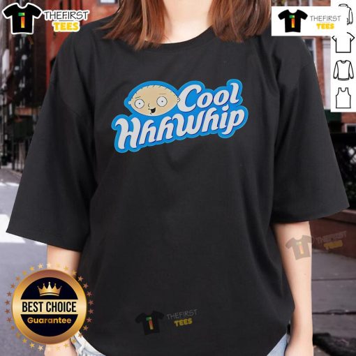 Original Stewie Griffin Cool Hhhwhip Ladies Tee featuring a playful design of Stewie from Family Guy.