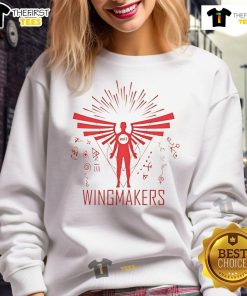 Original The Wingmakers Sweatshirt featuring unique design, cozy fabric, and vibrant colors for stylish comfort.
