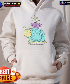 Original Thinking of You Is Something Nice I Do for Myself Hoodie in cozy fabric, featuring a motivational quote design.