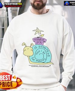 Cozy sweatshirt featuring the phrase Thinking of You Is Something Nice I Do for Myself, perfect for self-care.