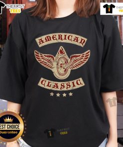Premium American Classic Ladies Tee in soft cotton, featuring a stylish fit and vibrant colors for everyday wear.