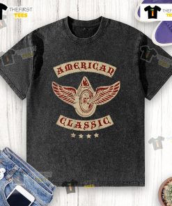 Premium American Classic washed t-shirt in soft fabric, featuring a relaxed fit and versatile design for everyday wear.
