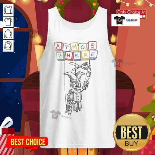 Premium Atmosphere Puppets Tank Top featuring vibrant puppet designs, perfect for casual wear and puppet enthusiasts.