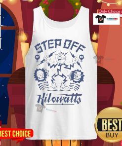 Premium Atmosphere Step Off My Kilowatts Tank Top featuring a vibrant design, perfect for casual summer wear.