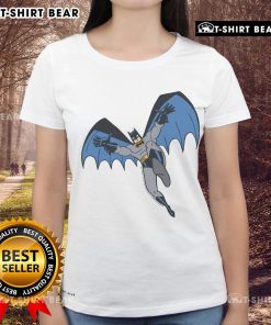 Premium Batman character ladies tee featuring a stylish graphic design, perfect for fans and casual wear.