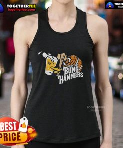 Premium Beer City Bung Hammers tank top featuring a stylish design for beer lovers and casual wear enthusiasts.