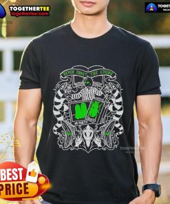 Premium Beetlejuice Never Trust The Living T-Shirt featuring iconic movie graphics for fans of the classic film.