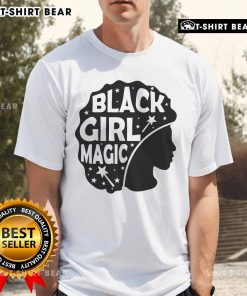 Alt Text: Premium Black Girl Black Magic T-Shirt featuring vibrant design celebrating Black culture and empowerment.