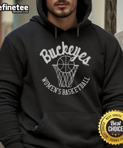 Premium Buckeyes Women's Basketball Hoodie featuring team colors and logo, perfect for fans and casual wear.