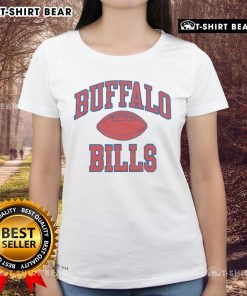 Premium Buffalo Bills Gridiron Ladies Tee in vibrant blue, featuring team logo and stylish design for female fans.