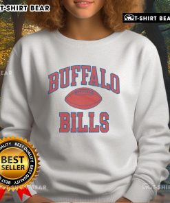 Alt Text: Premium Buffalo Bills Gridiron Sweatshirt in navy blue with team logo, perfect for game day and casual wear.