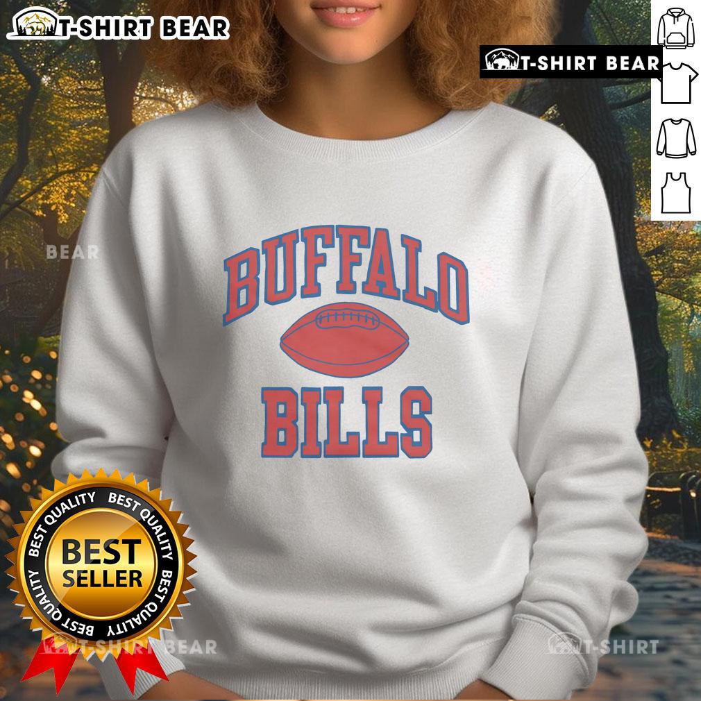Premium Buffalo Bills Gridiron Sweatshirt Alt Text: Premium Buffalo Bills Gridiron Sweatshirt in navy blue with team logo, perfect for game day and casual wear.