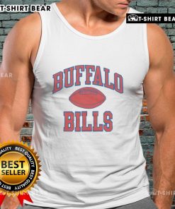 Premium Buffalo Bills Gridiron Tank Top featuring team colors and logo, perfect for game day and casual wear.