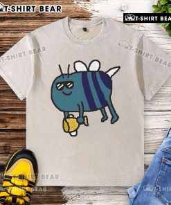 Alt Text: Premium Charlotte Hornets Win the Summer League cartoon washed t-shirt featuring team logo and vibrant graphics.