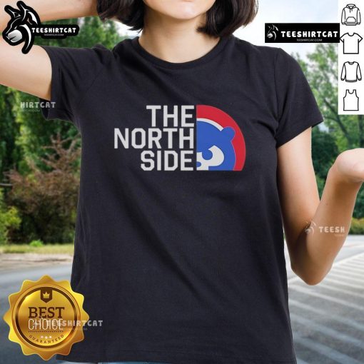 Premium Chicago Cubs The North Side Ladies Tee featuring stylish design and team logo, perfect for female fans.