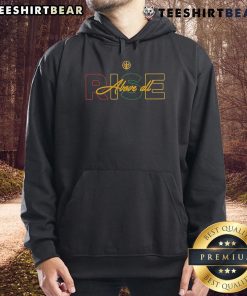 Premium Chicago Sky Rise Above All Juneteenth Hoodie showcasing vibrant design, perfect for celebrating Juneteenth in style.