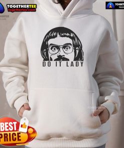 Premium Do-It-Lady Jay Renshaw Hoodie in stylish design, perfect for casual wear and showcasing empowerment.