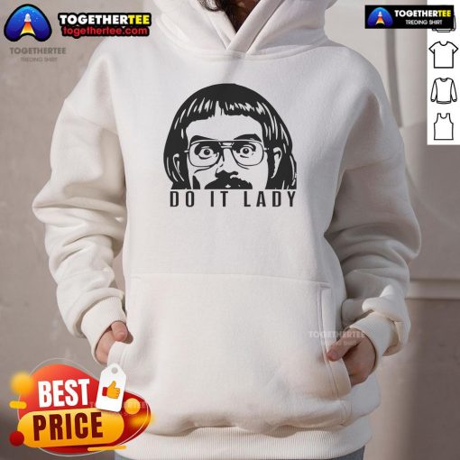Premium Do-It-Lady Jay Renshaw Hoodie in stylish design, perfect for casual wear and showcasing empowerment.