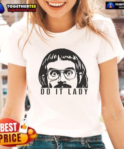 Premium Do It Lady Jay Renshaw Ladies Tee in vibrant colors, showcasing stylish design for women's casual wear.