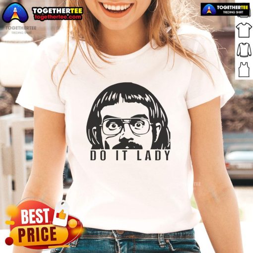 Premium Do It Lady Jay Renshaw Ladies Tee in vibrant colors, showcasing stylish design for women's casual wear.