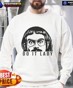 Premium Do It Lady Jay Renshaw Sweatshirt in soft fabric, featuring a stylish design perfect for casual wear.