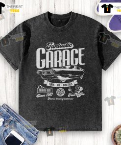 Premium Fantastic Garage family-run since 1961 washed t-shirt featuring vintage design and soft fabric.